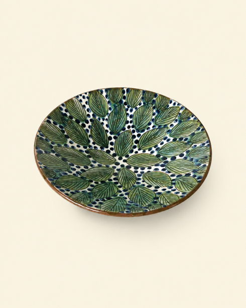 Palm Leaves Plate