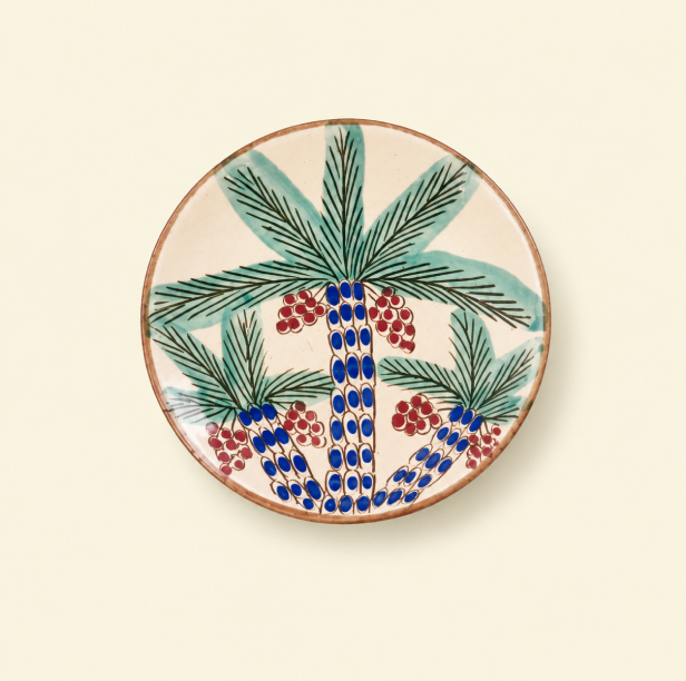 Palm Red Dates Plate